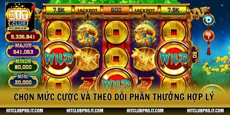 Cung Hỷ Phát Tài HitClub: Luật Chơi Và Cơ Chế Thưởng 4 Chọn mức cược và theo dõi phần thưởng hợp lý