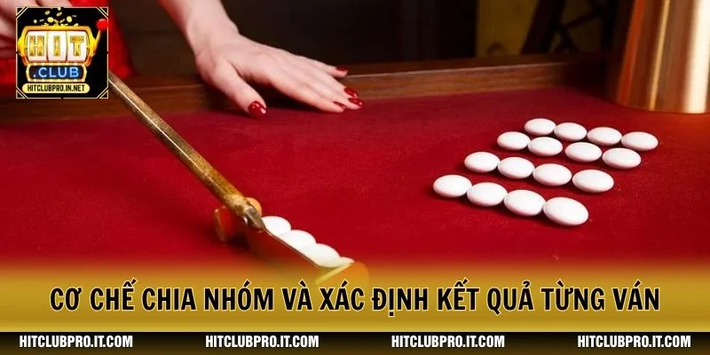 Fantan HitClub: Luật Chơi, Cửa Cược Và Kinh Nghiệm Thực Tế 2 Cơ chế chia nhóm và xác định kết quả từng ván